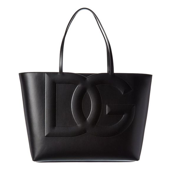 Bottines Dolce & Gabbana DG Logo Cuir Noir - Neuf Avec Boîte, édition Limitée, Style élégant